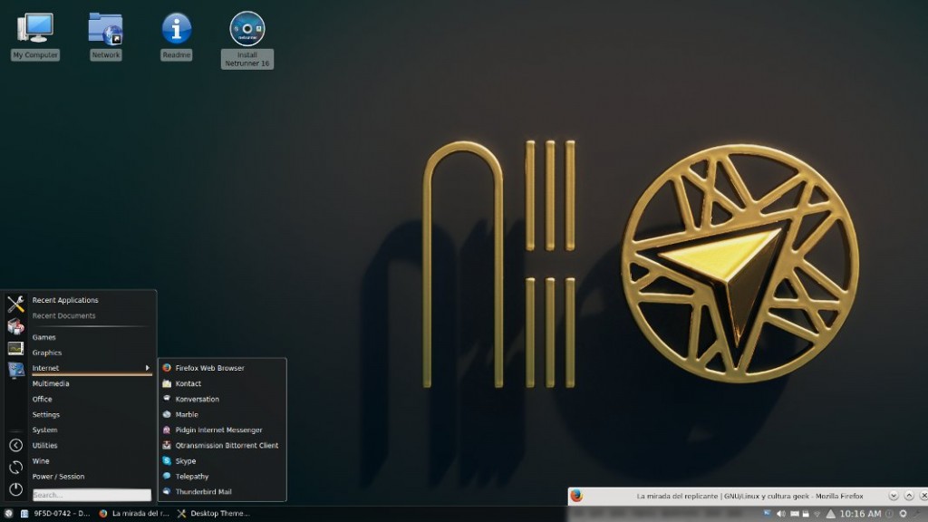 Disponible Netrunner 16 con Plasma 5.3 y KDE Applications 15.04 – La ...