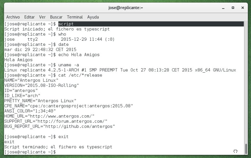 Grabar las sesiones de terminal en Linux con script – La mirada del replicante