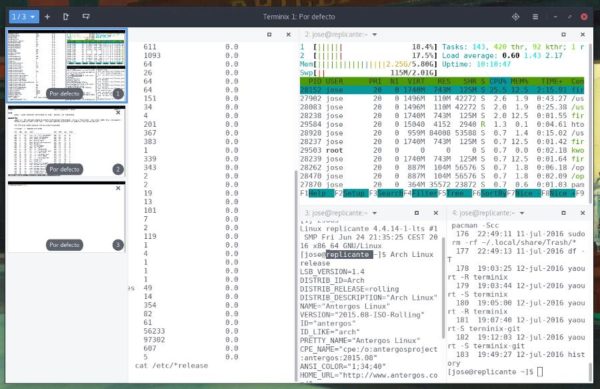 Terminix Pro Terminal emulador terminal – La mirada del replicante
